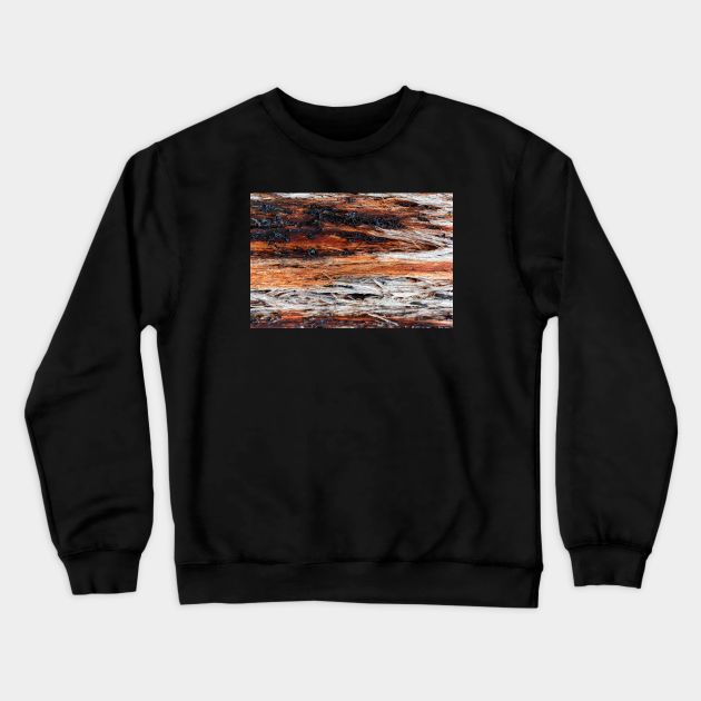 Vibrant Tree Oozing Sap From Trunk - Alternative VI Crewneck Sweatshirt by textural